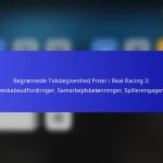 Begrænsede Tidsbegivenhed Priser i Real Racing 3: Fællesskabsudfordringer, Samarbejdsbelønninger, Spillerengagement