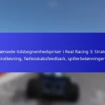Begrænsede tidsbegivenhedspriser i Real Racing 3: Strategisk indløsning, fællesskabsfeedback, spillerbelønninger