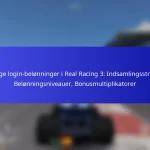 Daglige login-belønninger i Real Racing 3: Indsamlingsstrategi, Belønningsniveauer, Bonusmultiplikatorer