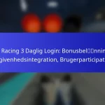 Real Racing 3 Daglig Login: Bonusbelønninger, Begivenhedsintegration, Brugerparticipation